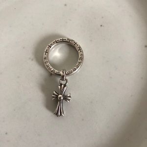 CHROME HEARTS STERLING SILVER AUTHENTIC RING